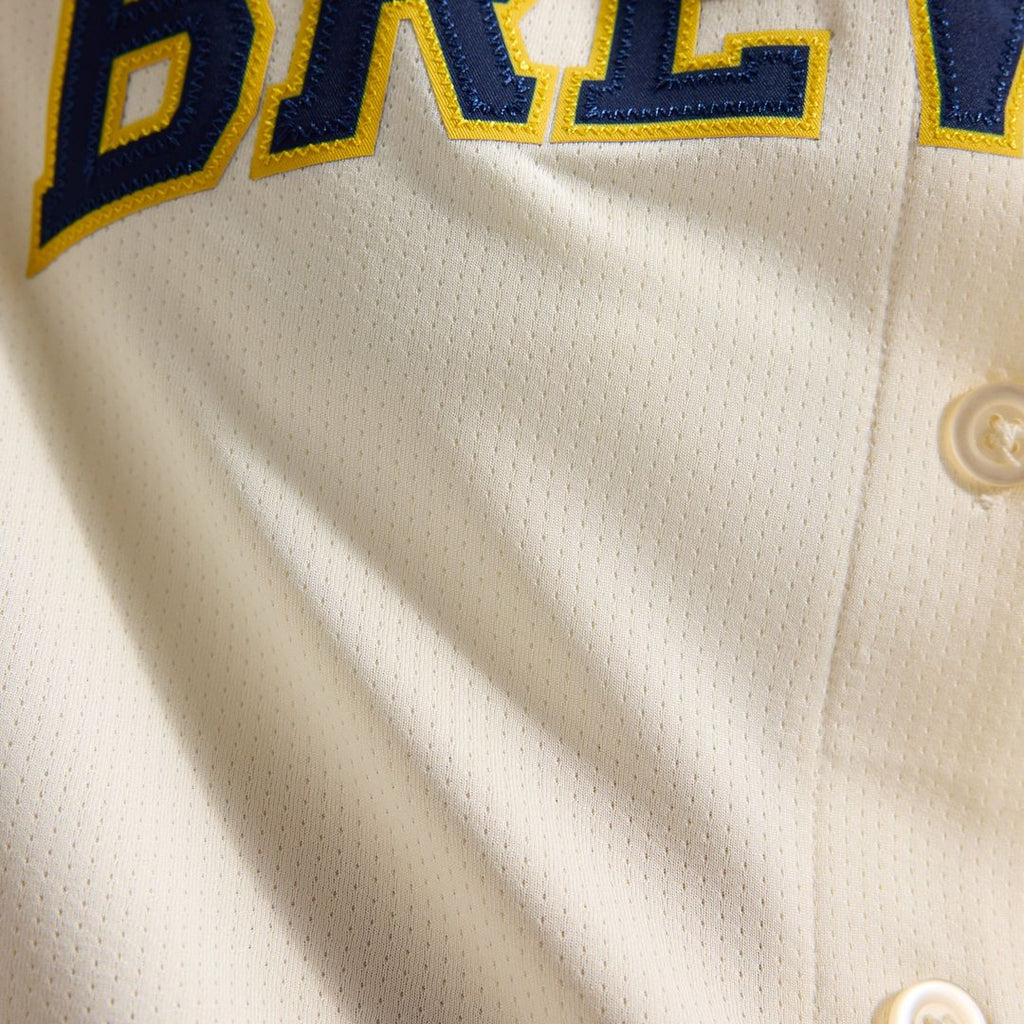 Milwaukee Brewers Women's Home Limited Jersey - Cream