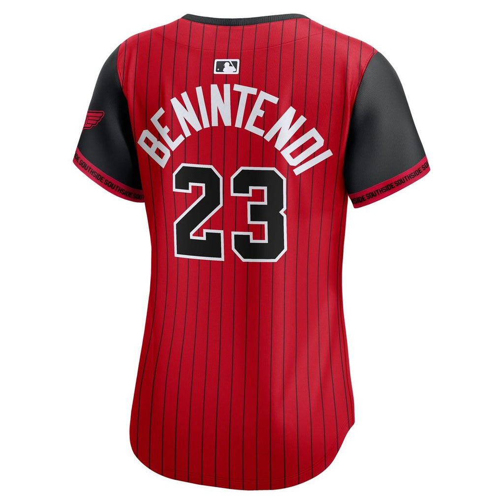 Chicago White Sox Andrew Benintendi Women's 2025 City Connect Limited Jersey - Red/Black