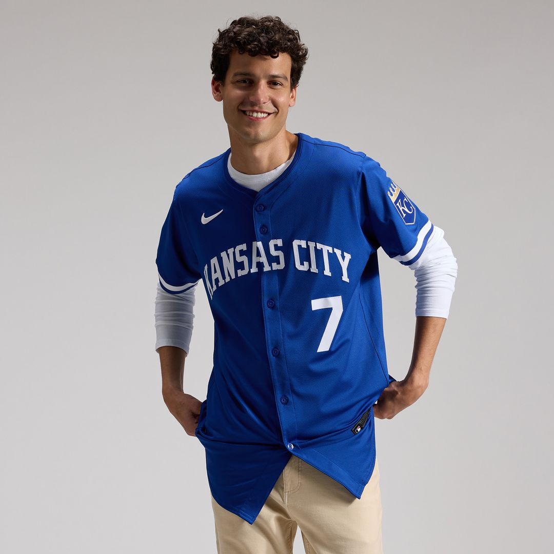 Kansas City Royals Bobby Witt Jr. Alternate 2 Elite Jersey - Royal
