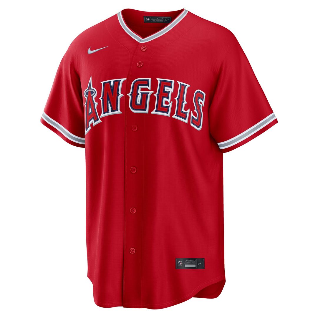 Los Angeles Angels Alternate Replica Jersey - Red