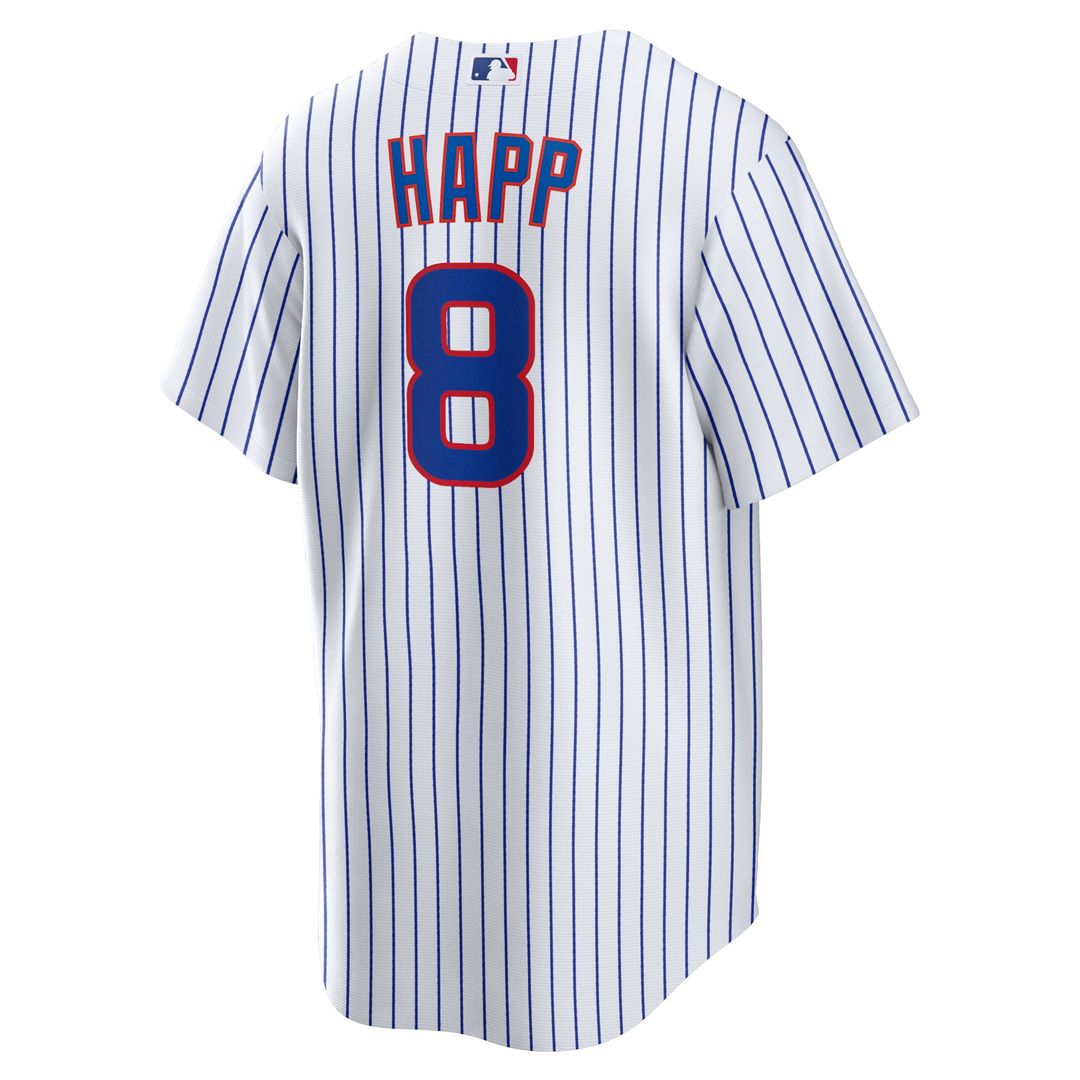 Chicago Cubs Ian Happ Home Replica Jersey - White