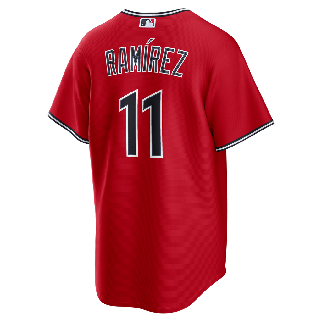 Cleveland Guardians José Ramírez Alternate Replica Jersey - Red