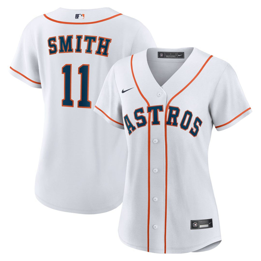 Houston Astros Cam Smith Women's Home Replica Jersey - White
