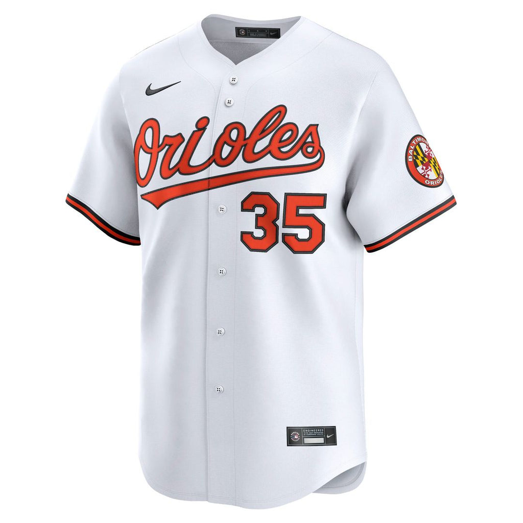 Baltimore Orioles Adley Rutschman Home Limited Jersey - White
