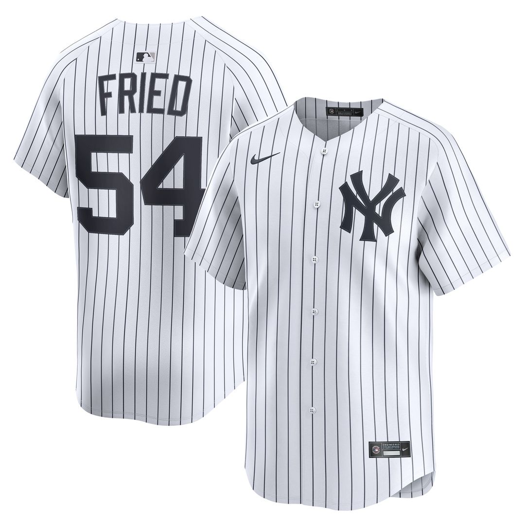 New York Yankees Max Fried Home Limited Jersey - White