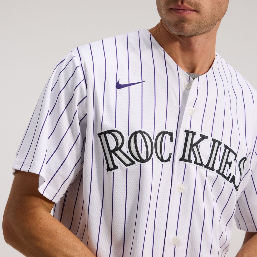 Colorado Rockies Home Replica Team Jersey - White