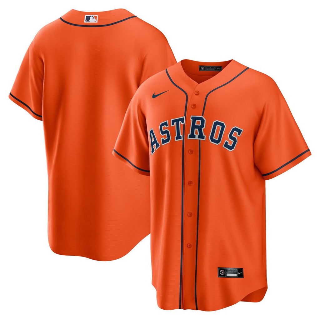 Houston Astros Alternate Replica Team Jersey - Orange