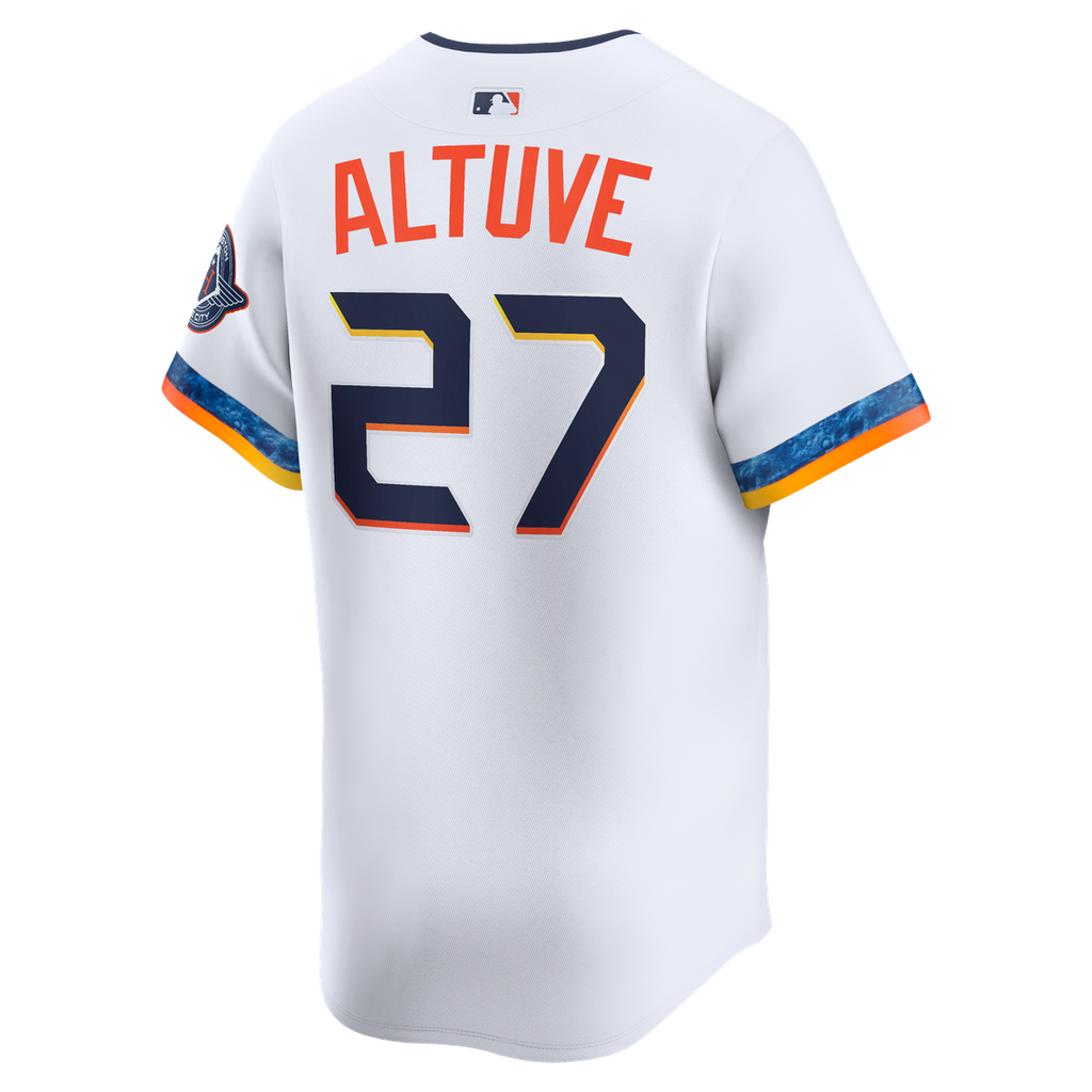 Houston Astros Jose Altuve 2025 City Connect Limited Jersey - White