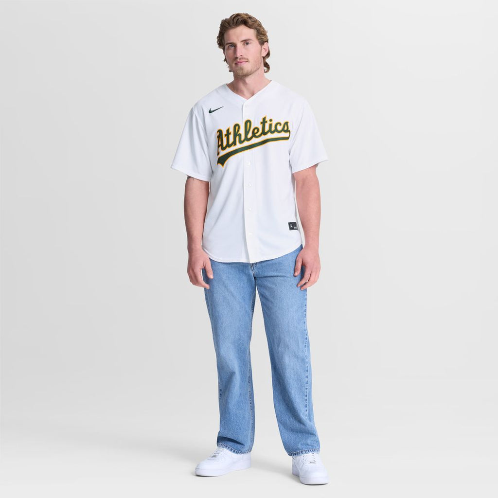 Athletics Home Replica Jersey - White