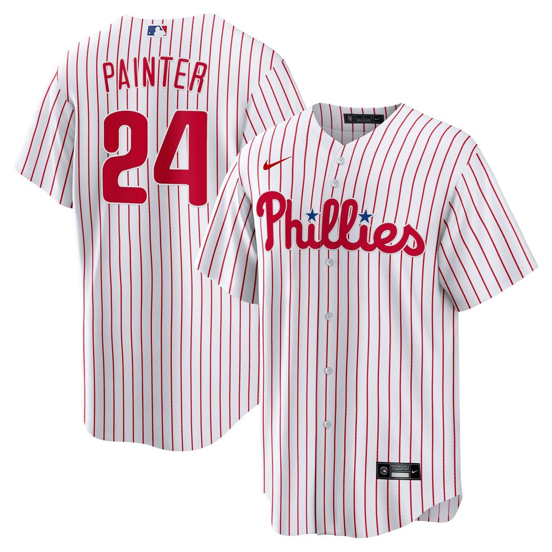 Philadelphia Phillies Andrew Painter Home Replica Jersey - White