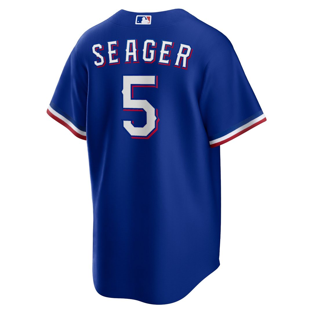 Texas Rangers Corey Seager Alternate 2 Replica Jersey - Royal