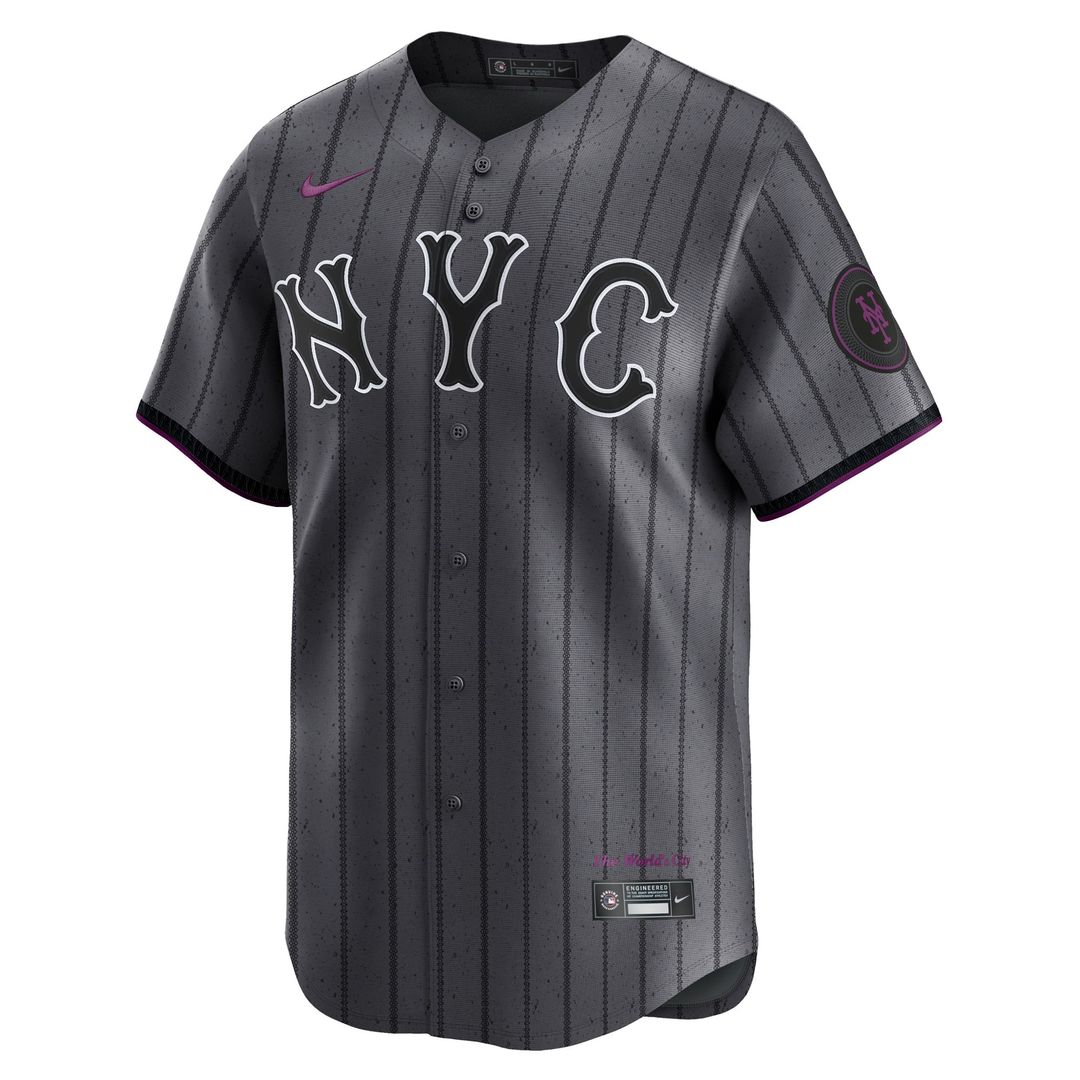 New York Mets Juan Soto City Connect Limited Jersey - Gray
