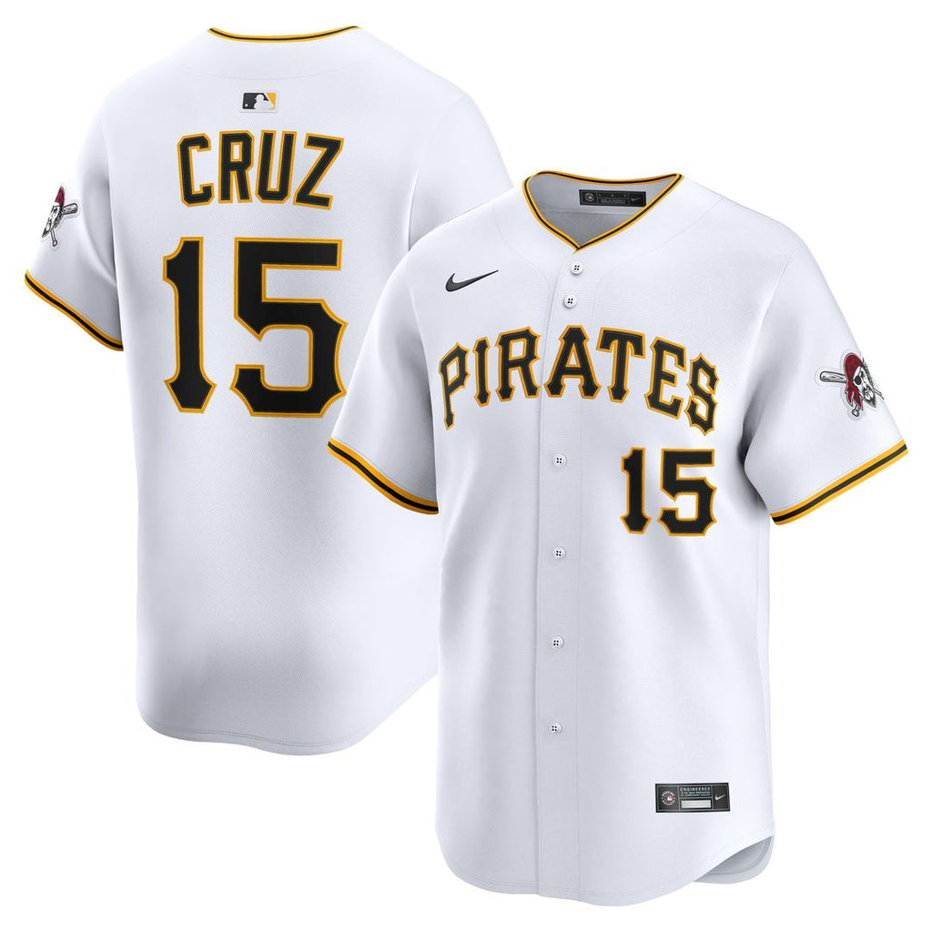 Pittsburgh Pirates Oneil Cruz Home Limited Jersey - White