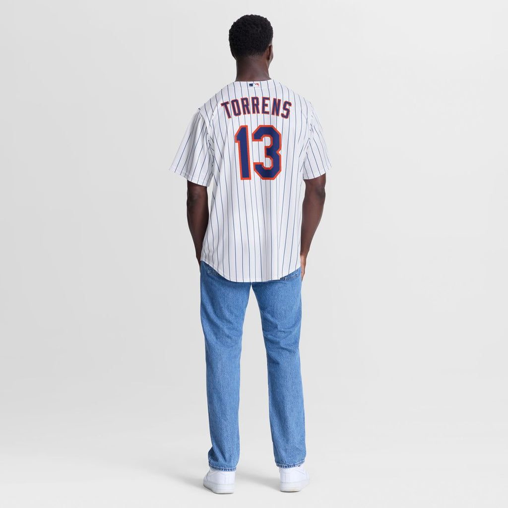 New York Mets Luis Torrens Home Replica Jersey - White