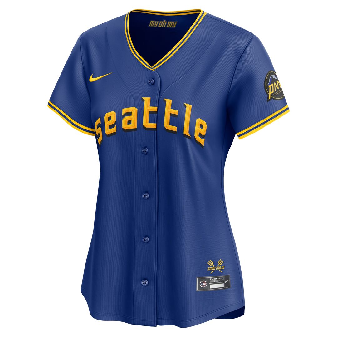 Seattle Mariners Women's City Connect Limited Jersey - Royal