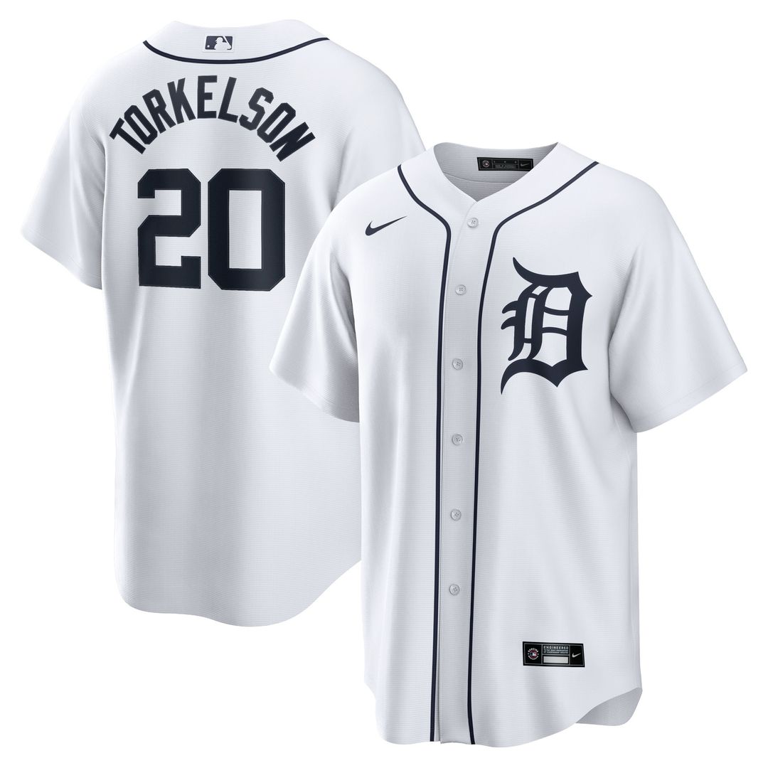 Detroit Tigers Spencer Torkelson Home Replica Jersey - White