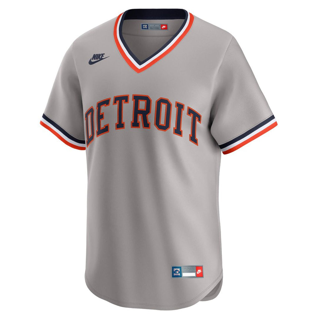Detroit Tigers Alan Trammell Cooperstown Limited Jersey - Gray