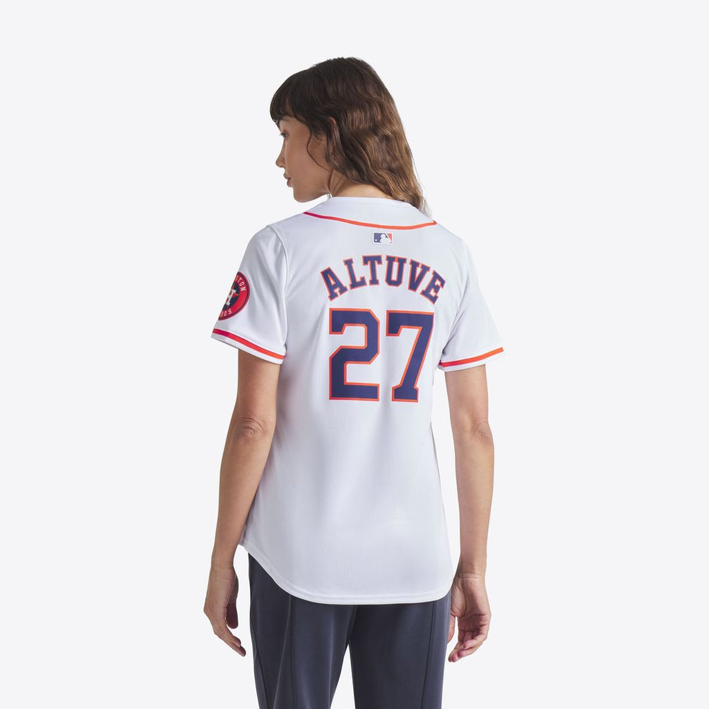 Houston Astros Jose Altuve Women's Home Limited Jersey - White