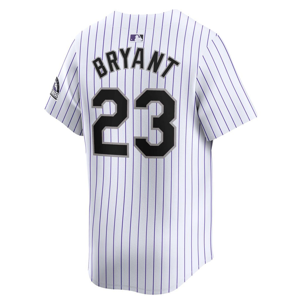Colorado Rockies Kris Bryant Home Limited Jersey - White