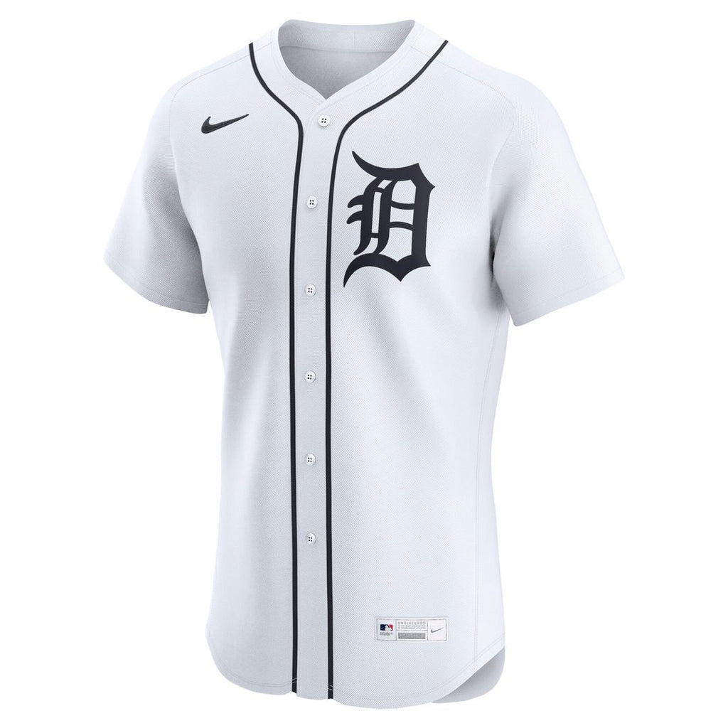 Detroit Tigers Home Elite Jersey - White