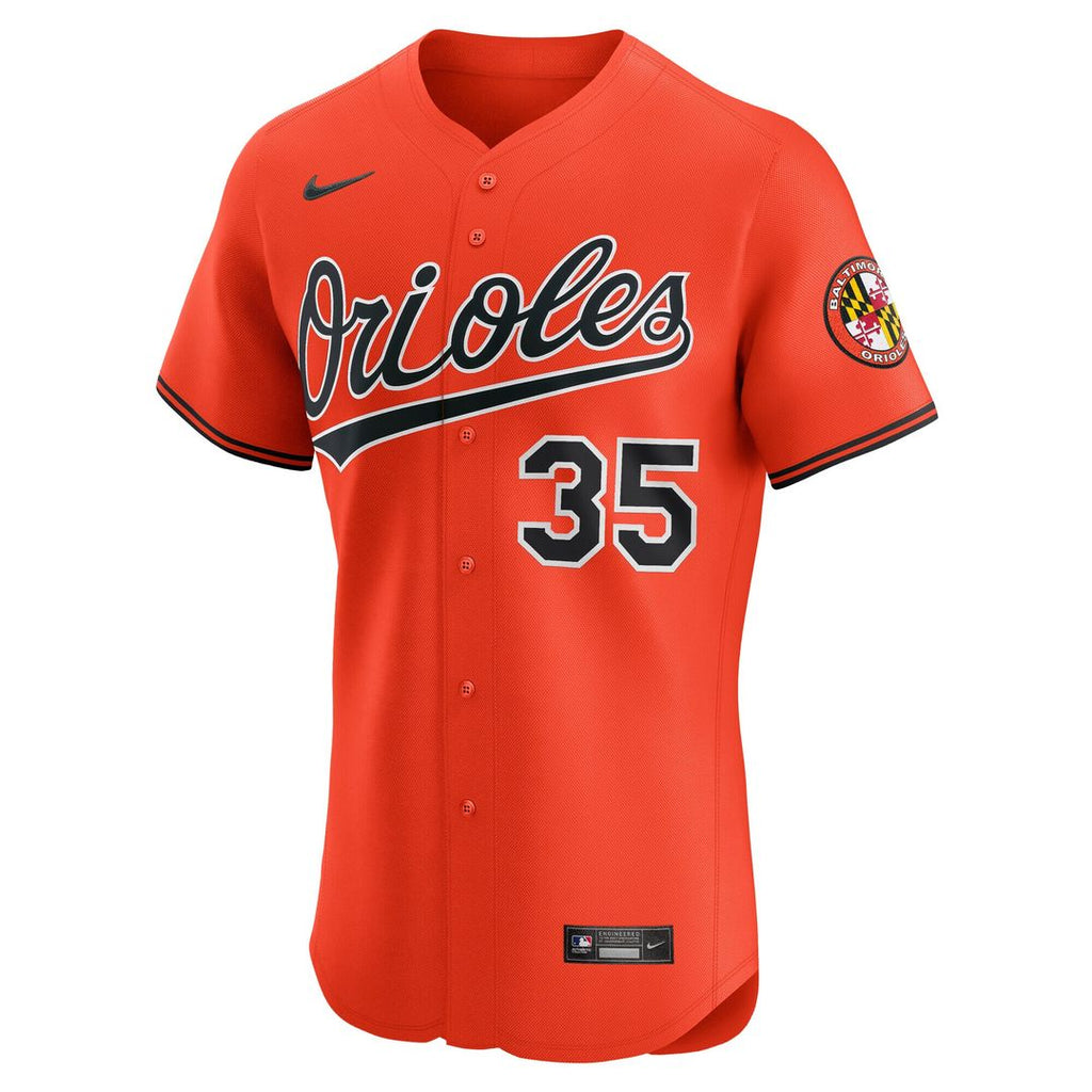 Baltimore Orioles Adley Rutschman Alternate 2 Elite Jersey - Orange