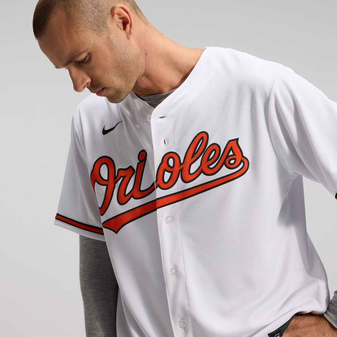Baltimore Orioles Home Replica Team Jersey - White