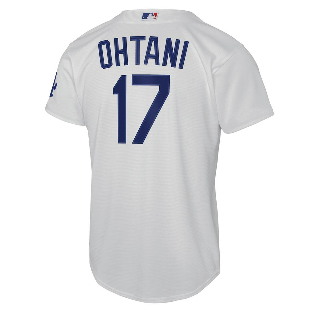 Los Angeles Dodgers Shohei Ohtani Youth Home Stadium Jersey - White
