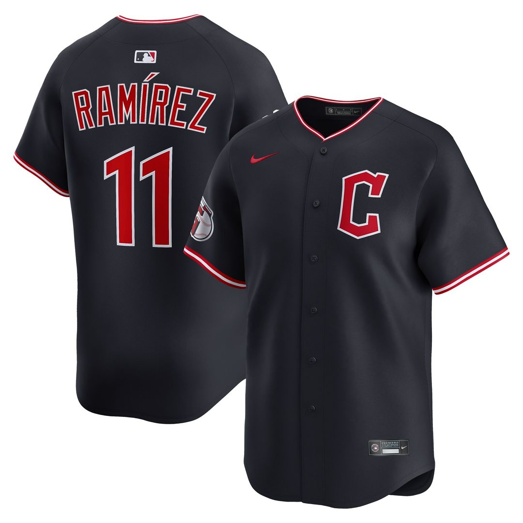 Cleveland Guardians José Ramírez Alternate Limited Jersey - Navy