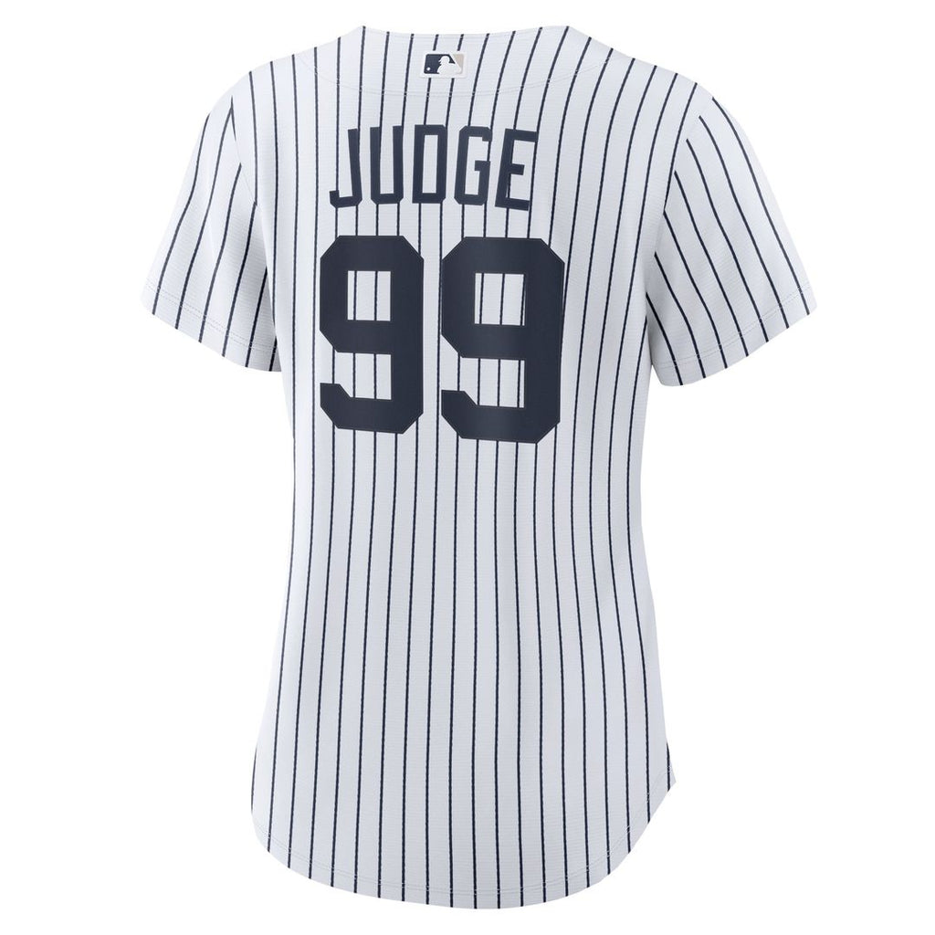 New York Yankees Aaron Judge Women's Home Replica Jersey - White