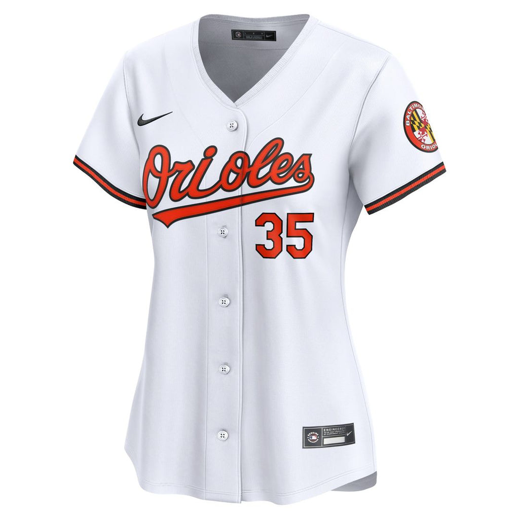 Baltimore Orioles Adley Rutschman Women's Home Limited Jersey - White
