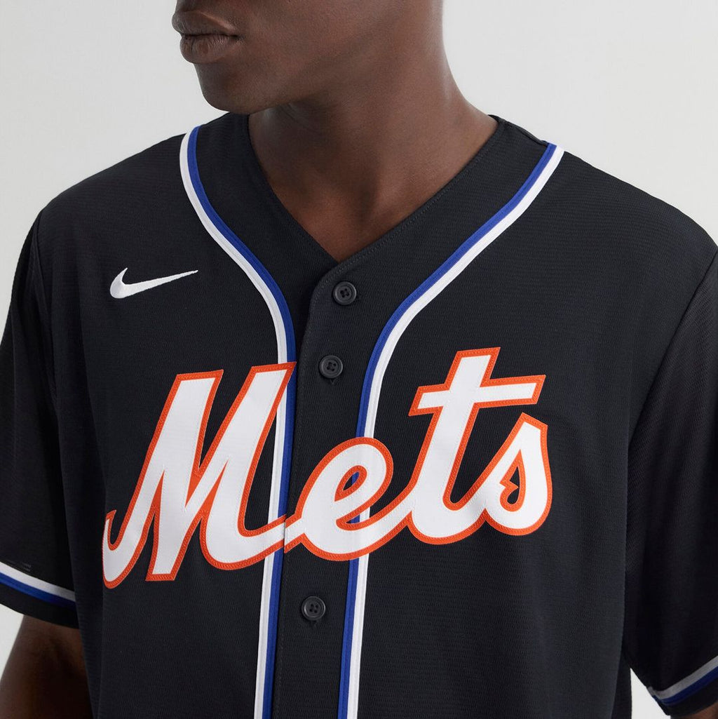 New York Mets Juan Soto Fashion Replica Black Out Jersey