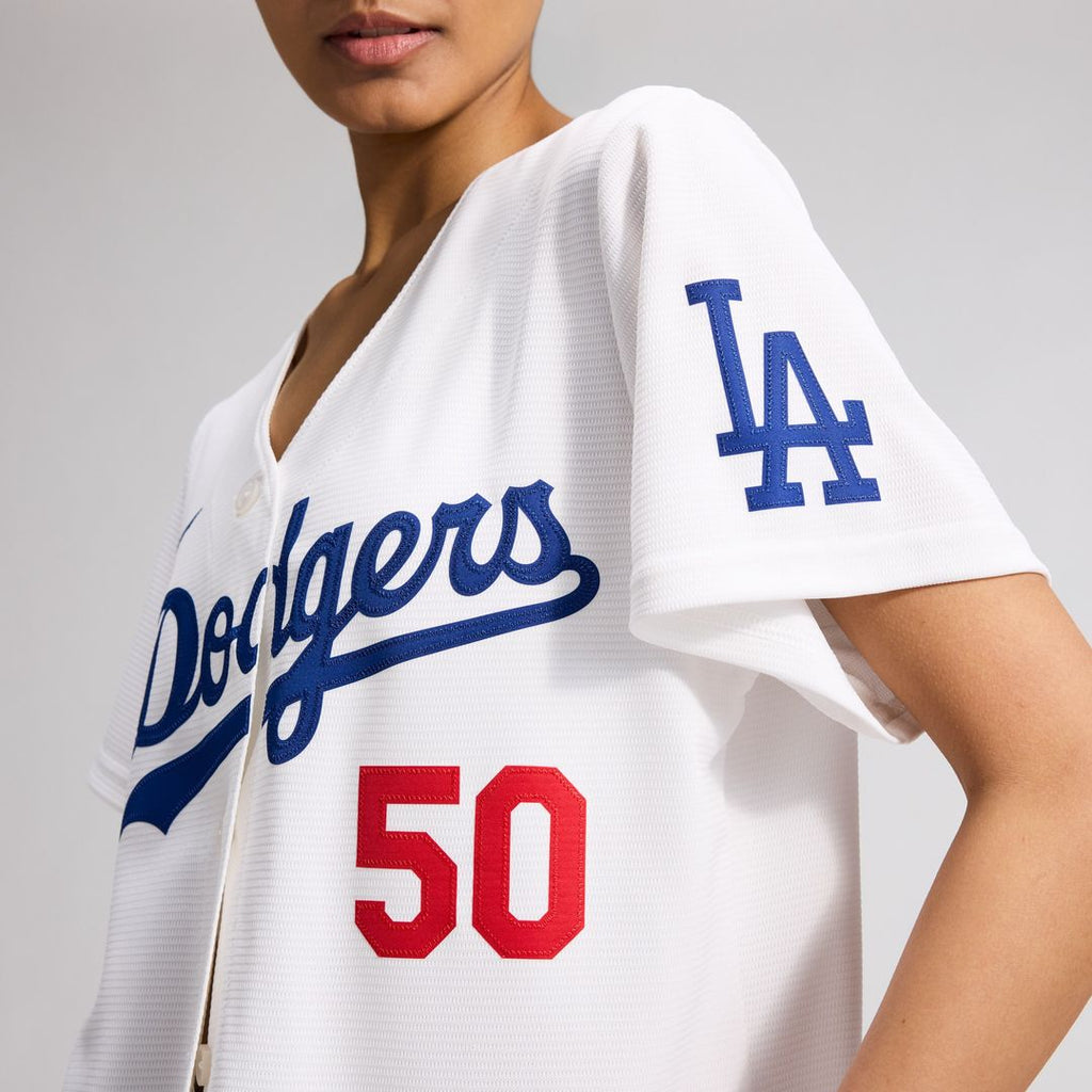 Los Angeles Dodgers Mookie Betts Women's Home Stadium Jersey - White
