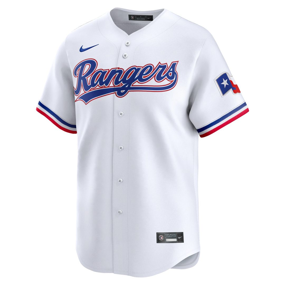 Texas Rangers Josh Jung Home Limited Jersey - White