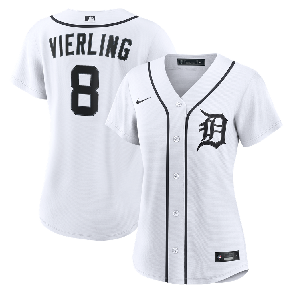 Detroit Tigers Matt Vierling Women's Home Replica Jersey - White