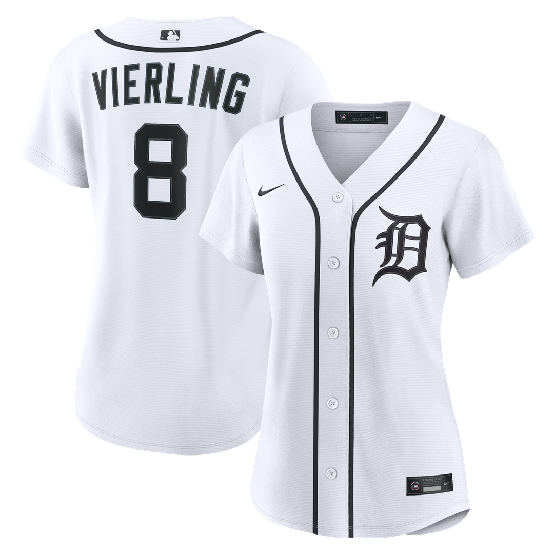 Detroit Tigers Matt Vierling Women's Home Replica Jersey - White