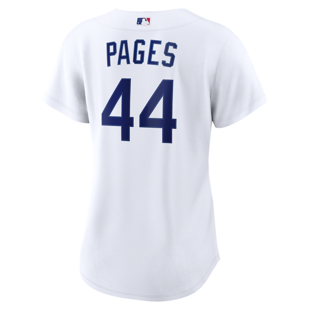 Los Angeles Dodgers Andy Pages Women's Home Replica Jersey - White