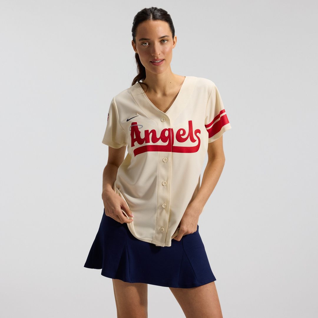 Los Angeles Angels Anthony Rendon Women's City Connect Replica Jersey - Cream