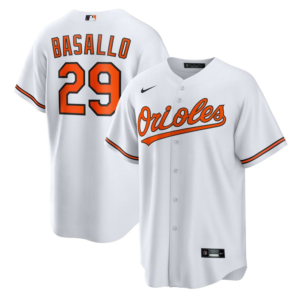 Baltimore Orioles Samuel Basallo Replica Jersey - White