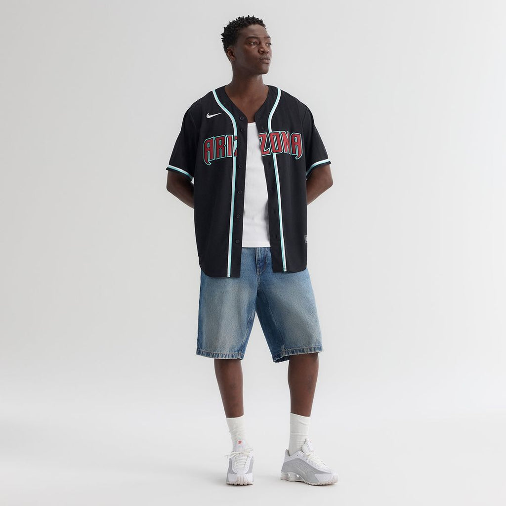 Arizona Diamondbacks Fashion Replica Black Out Jersey