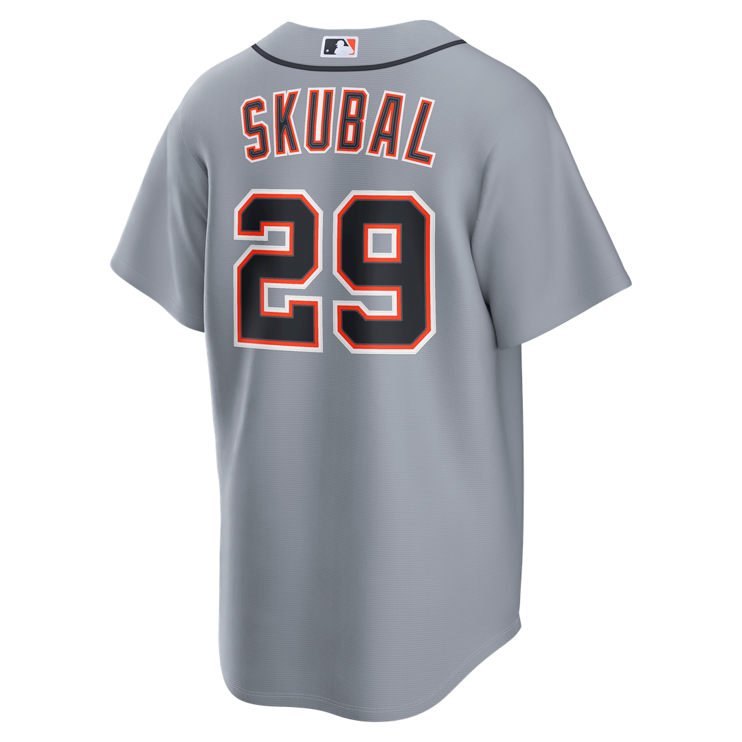 Detroit Tigers Tarik Skubal Road Replica Jersey - Gray