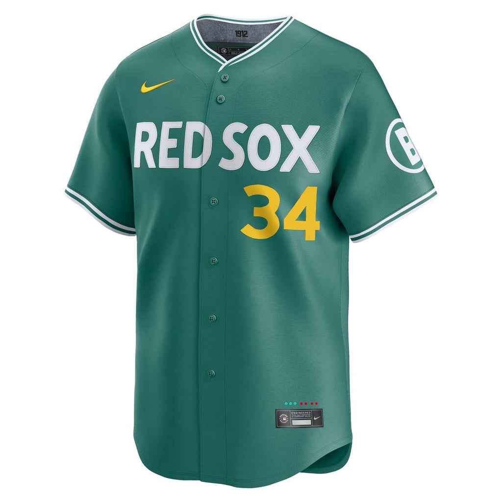 Boston Red Sox David Ortiz 2025 City Connect Limited Retired Player Jersey - Green