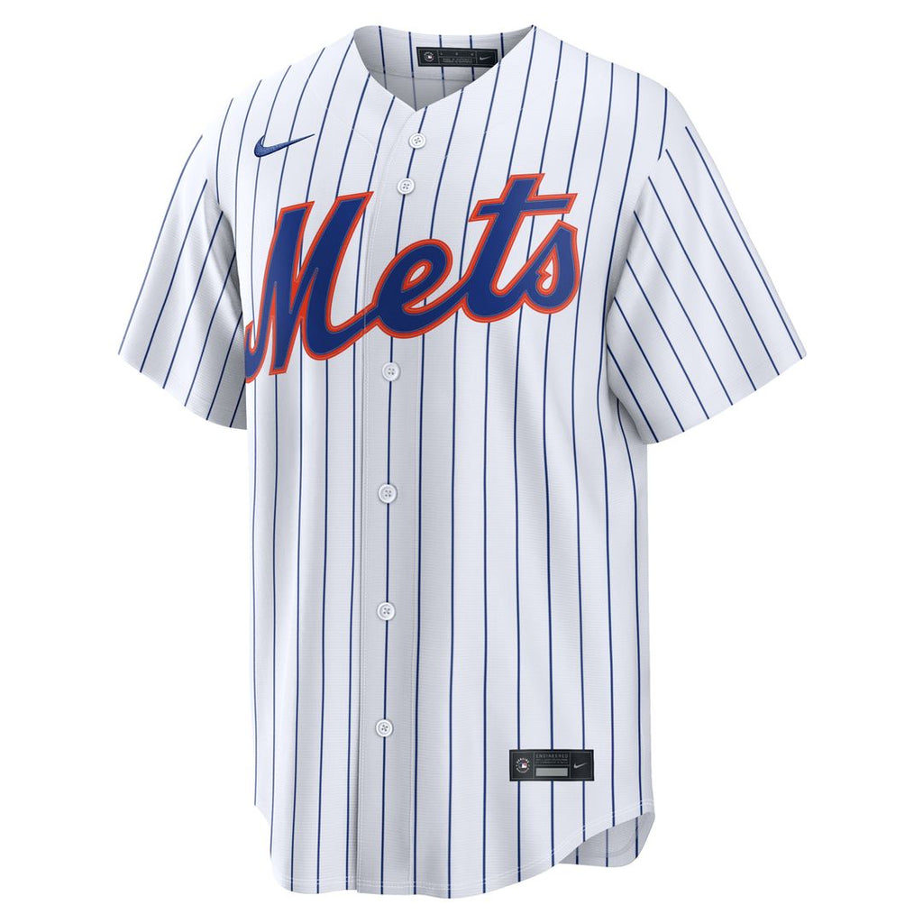 New York Mets Brett Baty Home Replica Jersey - White