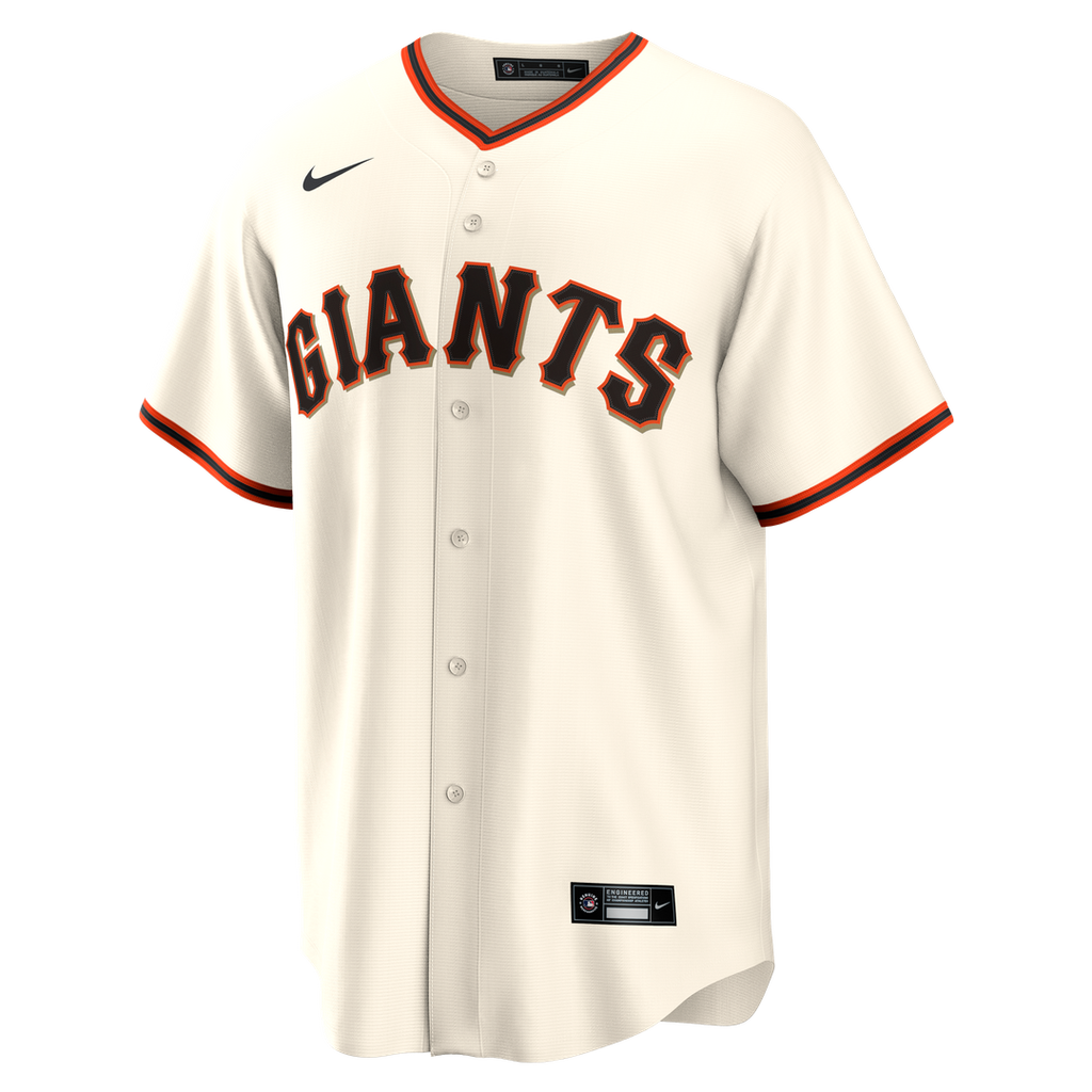 San Francisco Giants Evan Longoria Home Retired Replica Jersey - Cream