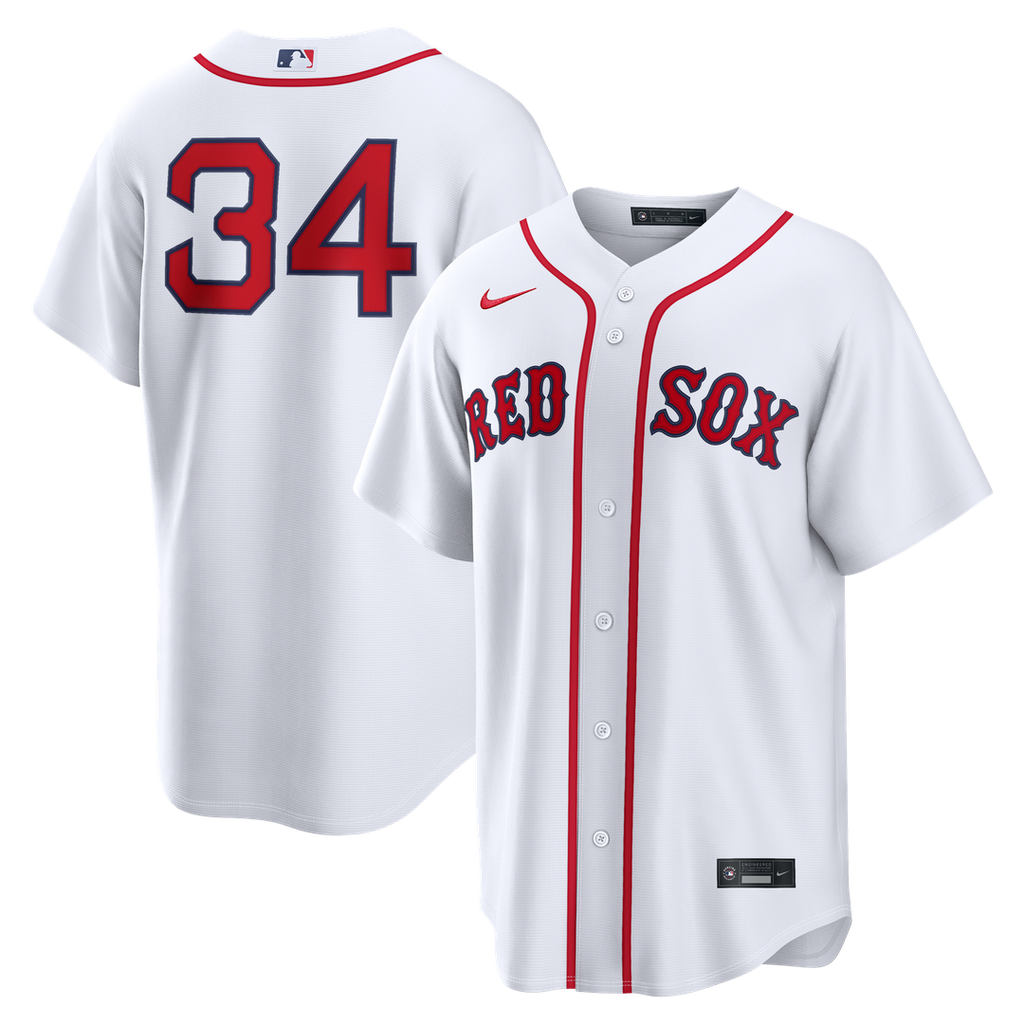 Boston Red Sox David Ortiz Home Replica Jersey - White