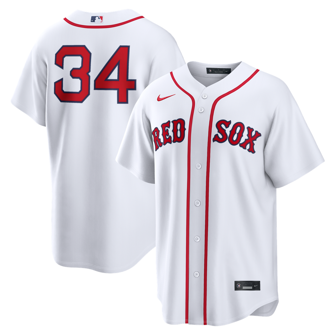 Boston Red Sox David Ortiz Home Replica Jersey - White