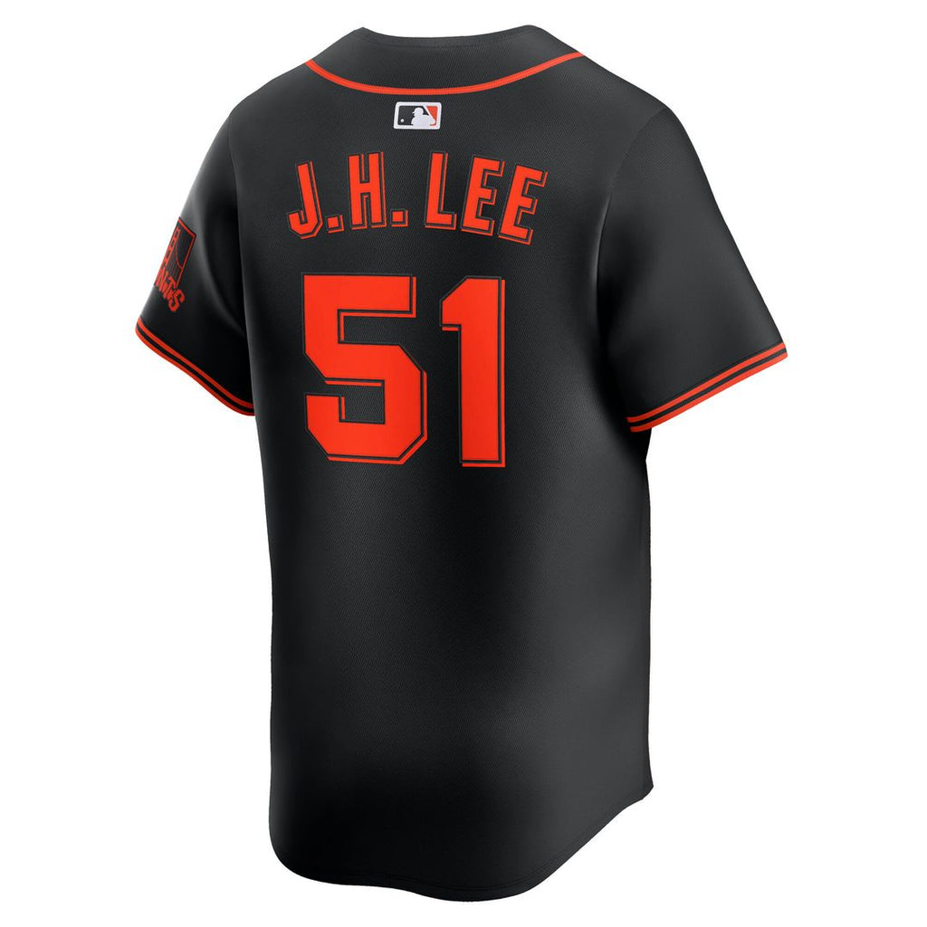 San Francisco Giants Jung Hoo Lee Alternate Limited Jersey - Black