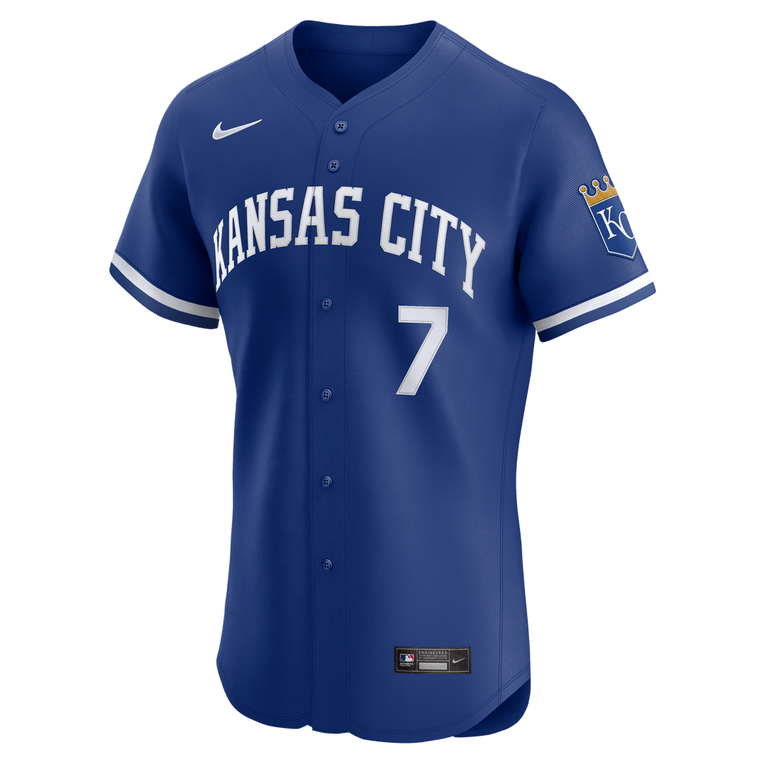 Kansas City Royals Bobby Witt Jr. Home ElitePlayer Jersey - White