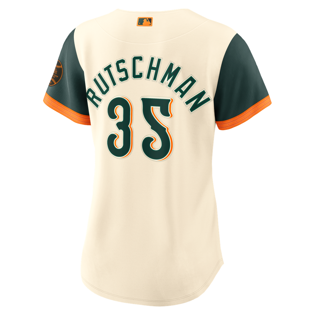 Baltimore Orioles Adley Rutschman Women's 2026 City Connect Stadium Jersey - Cream
