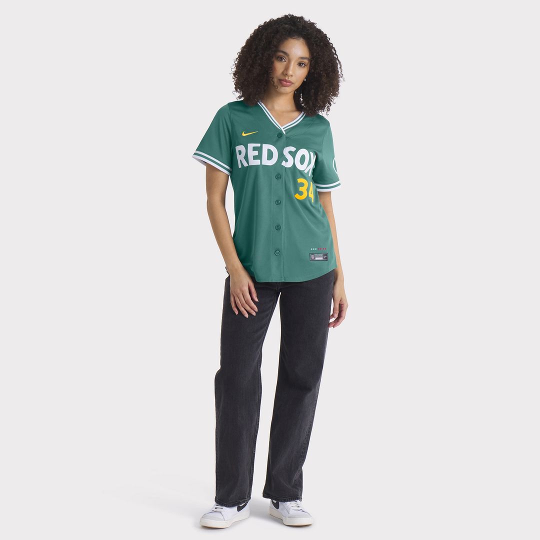 Boston Red Sox David Ortiz Women's 2025 City Connect Limited Retired Player Jersey - Green