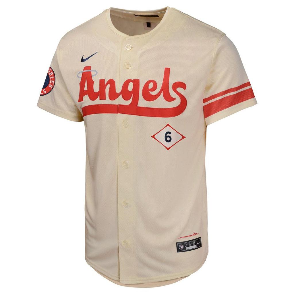 Los Angeles Angels Anthony Rendon Youth City Connect Limited Jersey - Cream